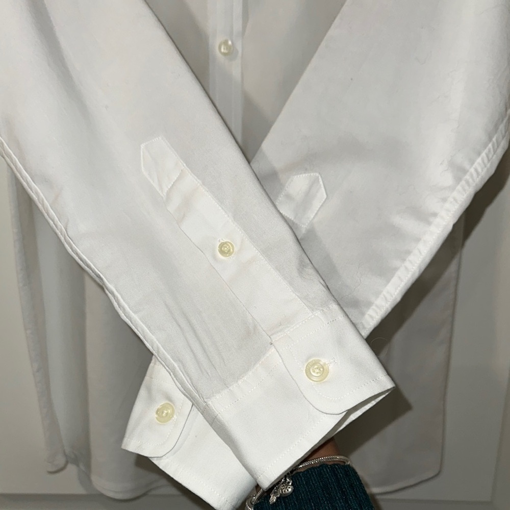 Vineyard Vines White Button-Down Shirt - Picture 4 of 8